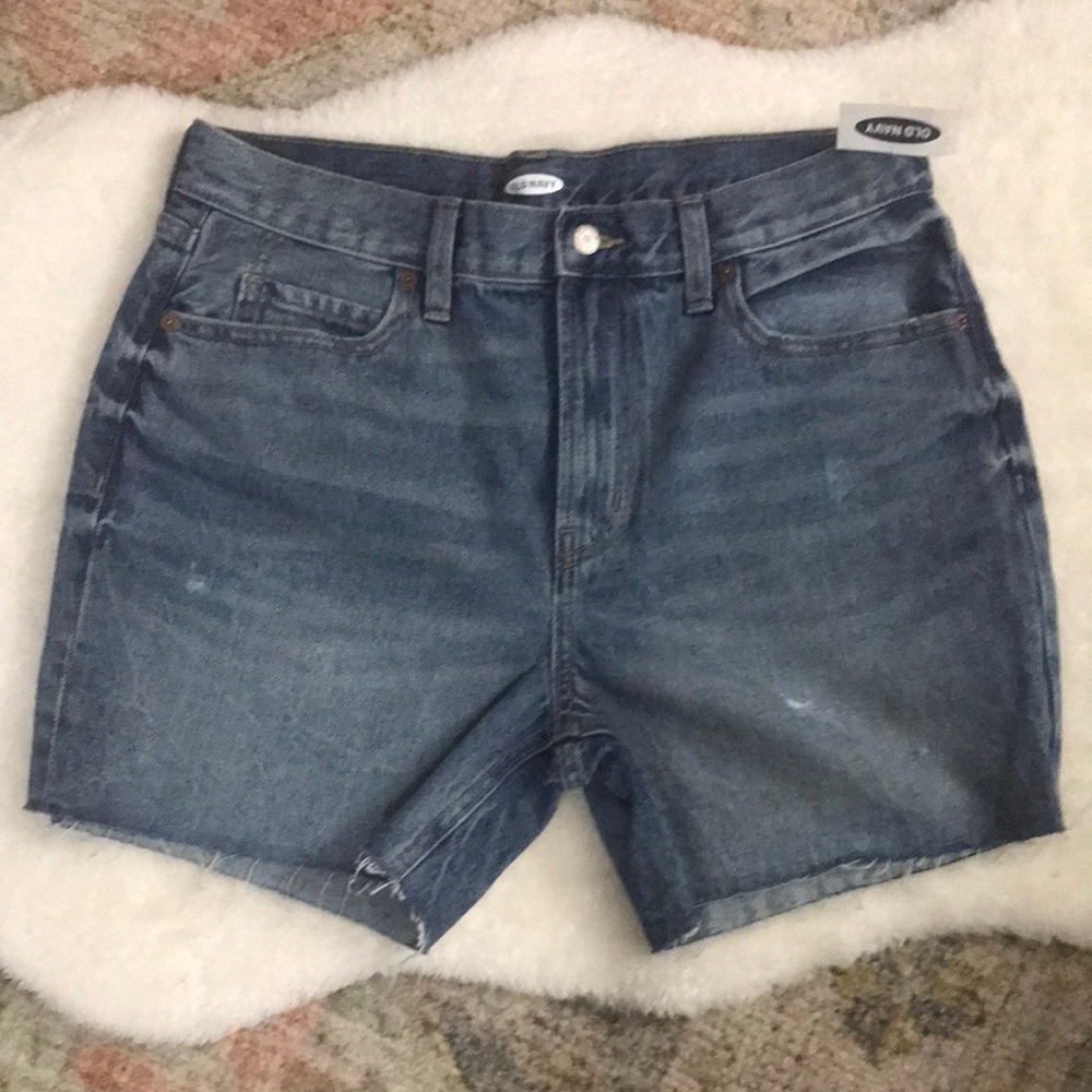 🆕NWT* OLD NAVY CUT-OFF JEAN SHORTS SIZE 10